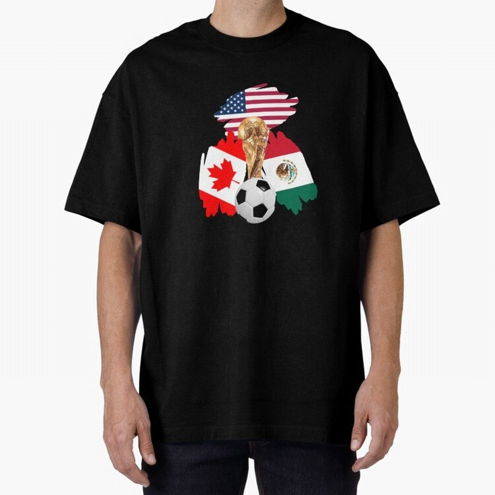 Countries of World Cup Classic T-Shirt Make Game Day About FIFA World Cup 2026 USA Canada Mexico Capturing Mbappe and Neymar, Brazil Energy, Football History, Final Match Energy, Crowd Noise and Once in a Lifetime Moments; Great for Supporters Who