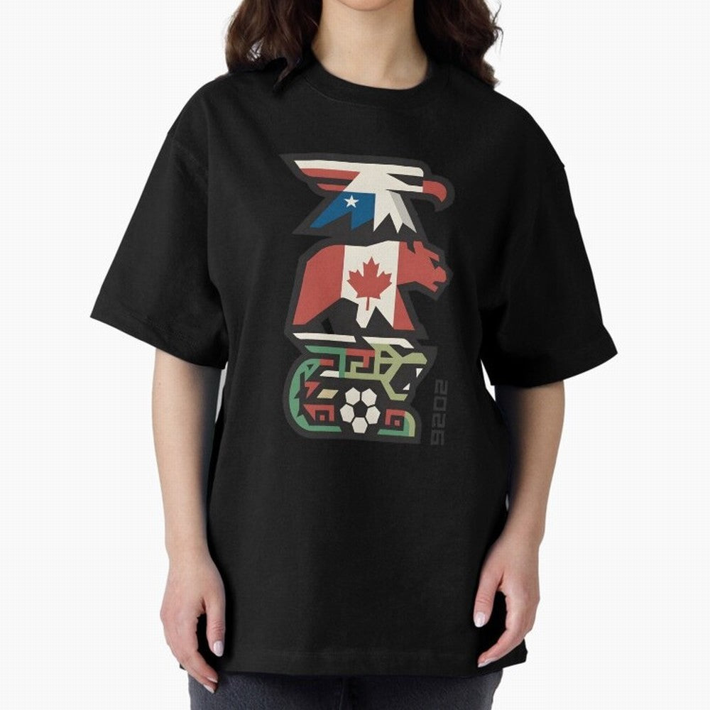 USA Canada Mexico World Cup 2026 Host Nations Classic T-Shirt Bring a Vintage Feel to FIFA World Cup 2026 for Fans of Neymar and Spain, Bringing Football Passion, Legendary Performances, Festival Vibes and Supporter Community; Perfect for