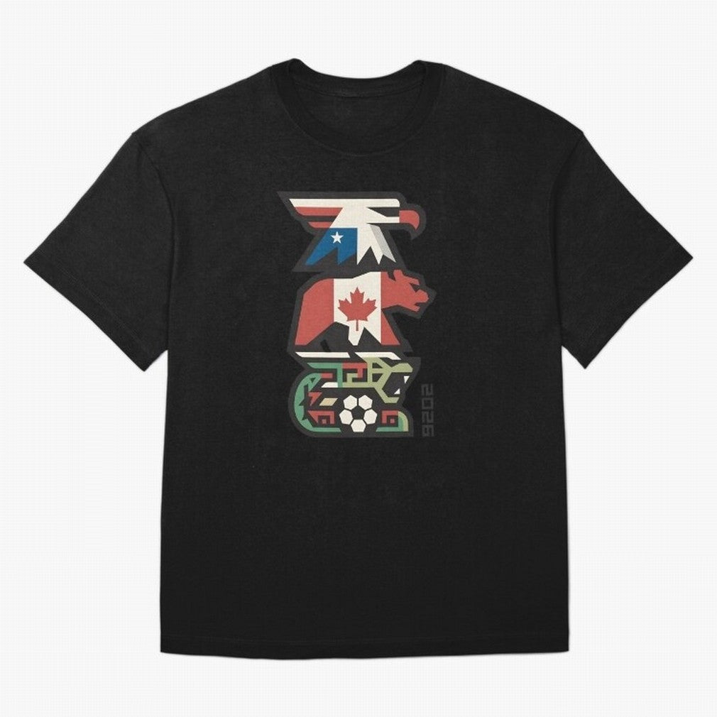 USA Canada Mexico World Cup 2026 Host Nations Classic T-Shirt Bring a Vintage Feel to FIFA World Cup 2026 for Fans of Neymar and Spain, Bringing Football Passion, Legendary Performances, Festival Vibes and Supporter Community; Perfect for