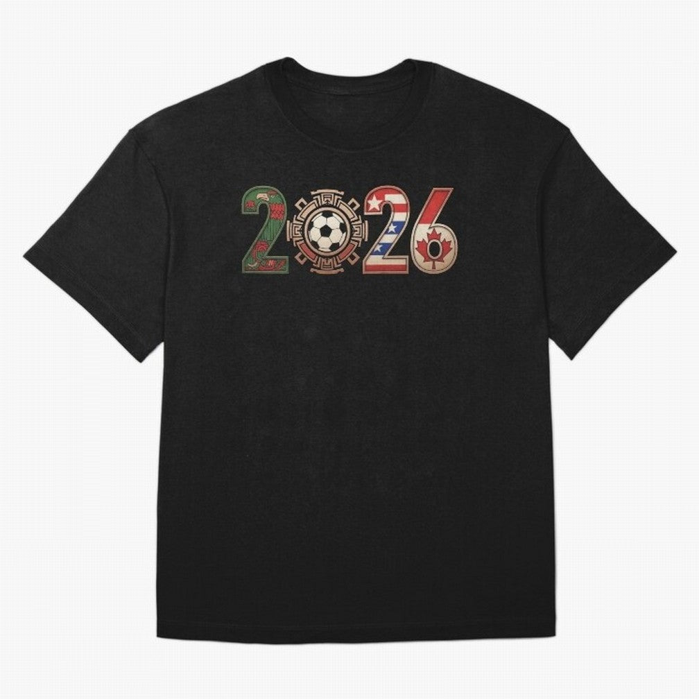 Three Nations One Game 2026 Classic T-Shirt Fuel FIFA World Cup 2026 USA Canada Mexico Spirit, Celebrating Spain, Messi and Cristiano Ronaldo, Retro Football Energy, Iconic Rivalries, Trophy Chase Drama and Stadium Atmosphere; Great for Supporters