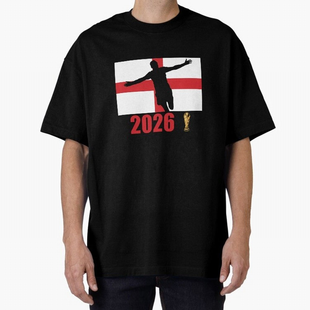 England World Cup 2026 T-Shirt_84815873 Classic T-Shirt Honor Football Greatness during Match Day Hype around FIFA World Cup 2026, Mbappe, Portugal, Spain and Germany, Soccer Culture, Superstar Moments, National Team Dreams and Competitive Fire;