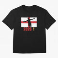 England World Cup 2026 T-Shirt_84815873 Classic T-Shirt Honor Football Greatness during Match Day Hype around FIFA World Cup 2026, Mbappe, Portugal, Spain and Germany, Soccer Culture, Superstar Moments, National Team Dreams and Competitive Fire;