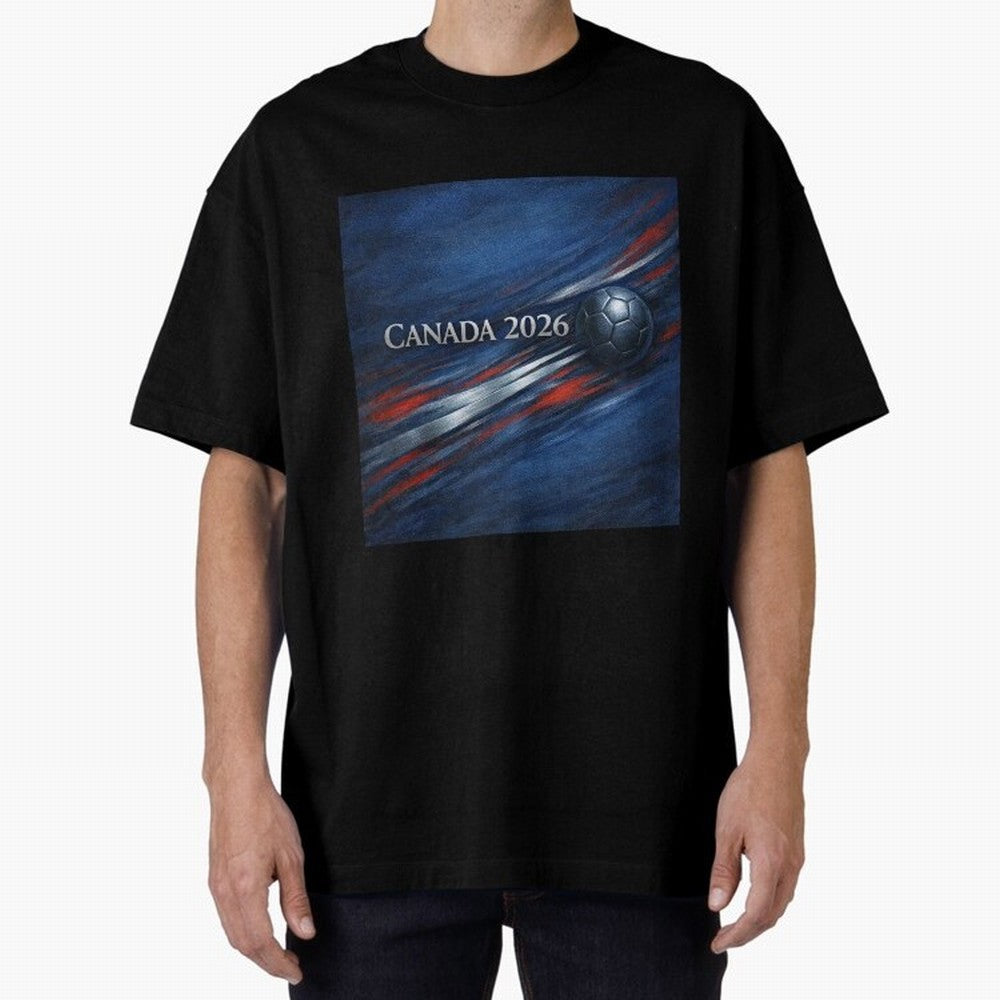 Canada 2026 Soccer Inspired Design Classic T-Shirt Keep the Legacy of FIFA World Cup 2026 USA Canada Mexico for Fans of CR7 and Messi and Spain and Netherlands, Bringing Classic Soccer Heritage, Championship Pressure, Fan Loyalty and International