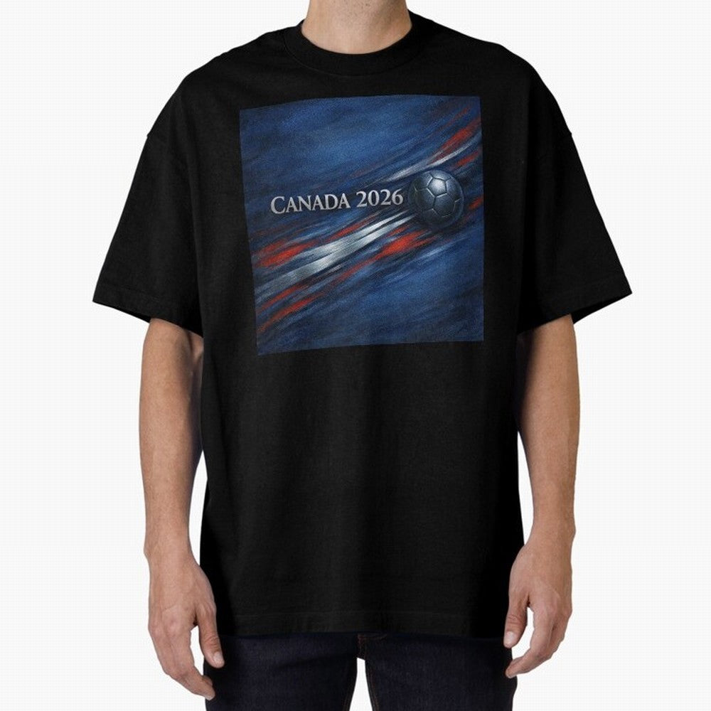 Canada 2026 Soccer Splash Classic T-Shirt Unlock Match Day Hype around FIFA World Cup 2026 Group Stage, Messi, Neymar and Mbappe, Argentina and Brazil, Stadium Chants, National Pride, Trophy Dreams and Unforgettable Football Memories; Created for