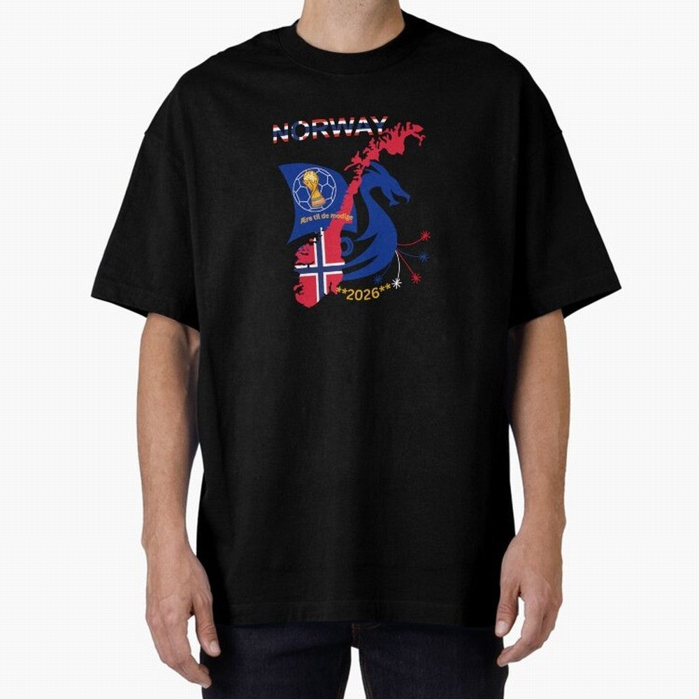 Norway 2026 Classic T-Shirt Stand Proud for FIFA World Cup 2026 Group Stage Celebrating Messi and Cristiano Ronaldo, Spain Energy, Football Festival Excitement, Trophy Ambitions, Country Rivalries and Star Player Buzz; Created for Match Day