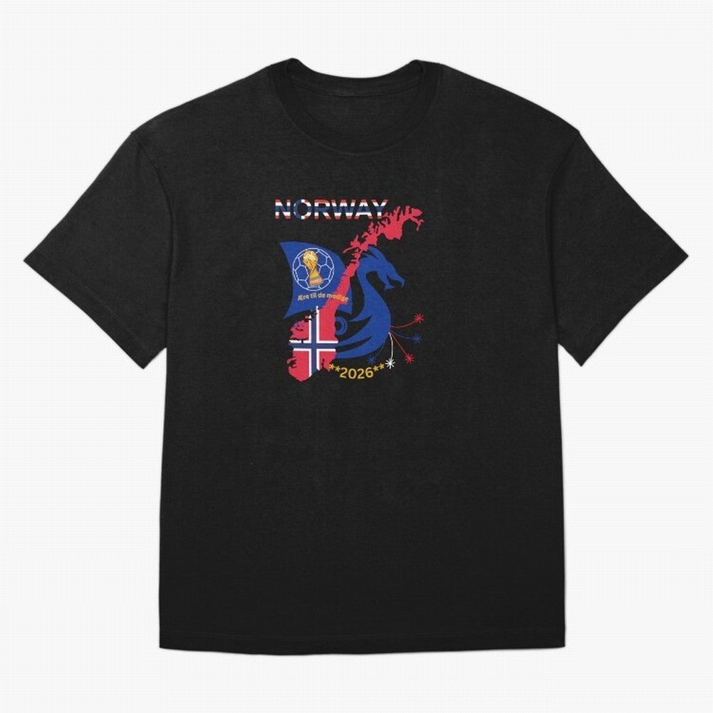 Norway 2026 Classic T-Shirt Stand Proud for FIFA World Cup 2026 Group Stage Celebrating Messi and Cristiano Ronaldo, Spain Energy, Football Festival Excitement, Trophy Ambitions, Country Rivalries and Star Player Buzz; Created for Match Day