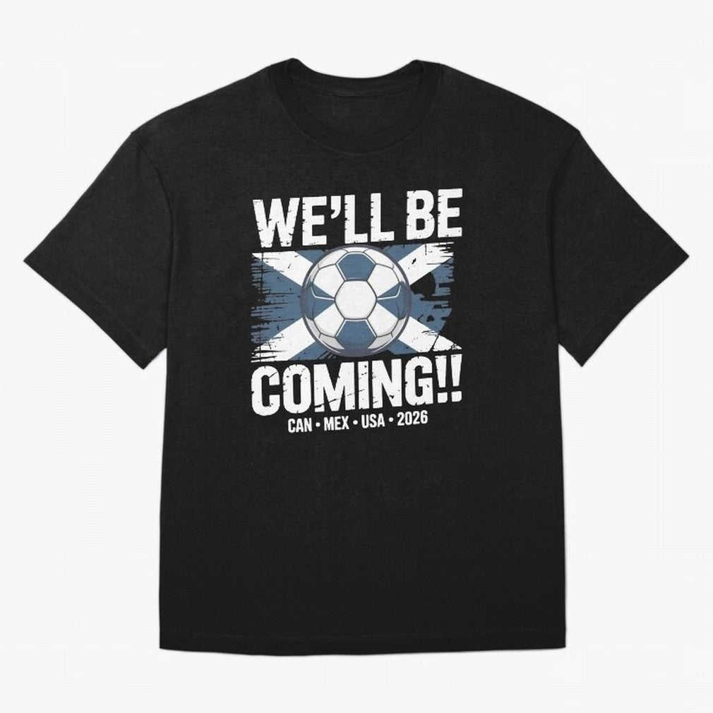 Scotland 2026 Football Qualification National Pride Classic T-Shirt Make Game Day About FIFA World Cup 2026 Filled with Neymar, Haaland and Cristiano Ronaldo, Portugal, Spain and Germany Energy, Tournament Hype, Historic Matchups, Family Viewing