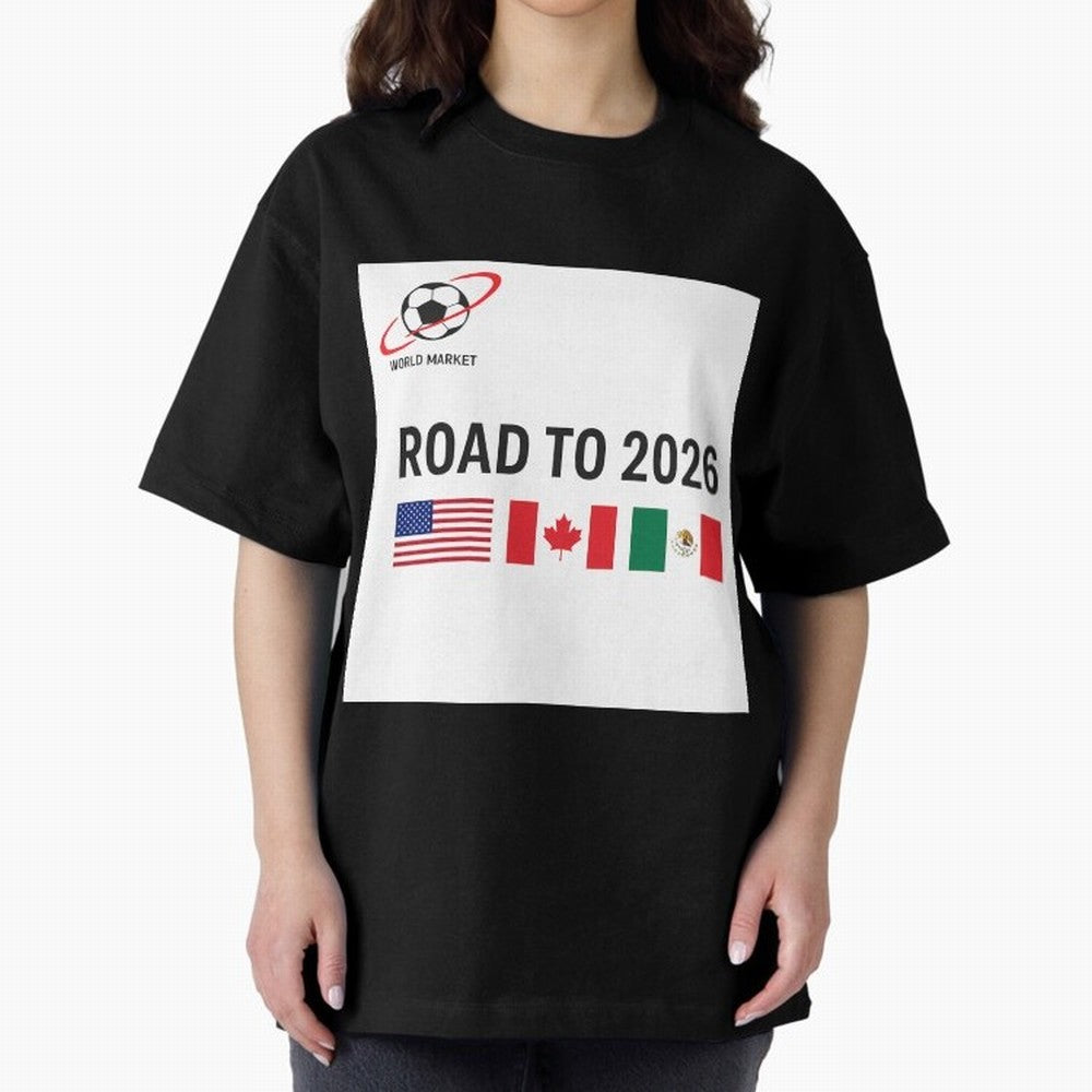 Road to World Cup 2026 Football Journey Classic T-Shirt Live the Energy of FIFA World Cup 2026 for Fans of Neymar and Brazil, Bringing Football Festival Excitement, Trophy Ambitions, Country Rivalries and Star Player Buzz; Great for Watch Parties,