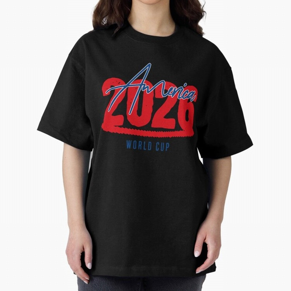 America 2026 Classic T-Shirt Support Your Favorite Stars during FIFA World Cup 2026 Spirit, Capturing England, Messi, CR7 and Mbappe, Retro Football Energy, Iconic Rivalries, Trophy Chase Drama and Stadium Atmosphere; Created for Match Day Parties,