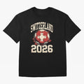 Switzerland 2026 World Cup Classic T-Shirt Make Game Day About FIFA World Cup 2026 USA Canada Mexico for Fans of Messi, Neymar and Mbappe and Argentina, Bringing Supporter Pride, Iconic Celebrations, Legendary Names and Global Match Day Energy;