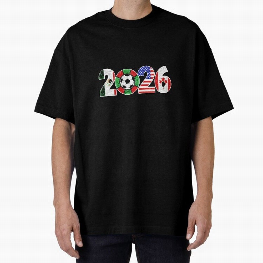 North American Soccer Spirit Team 2026 T-Shirt_82770209 Classic T-Shirt Celebrate the FIFA World Cup 2026 USA Canada Mexico Journey through Cristiano Ronaldo, Haaland and CR7 Highlights, Brazil, Portugal and Argentina Pride, Championship Spirit,