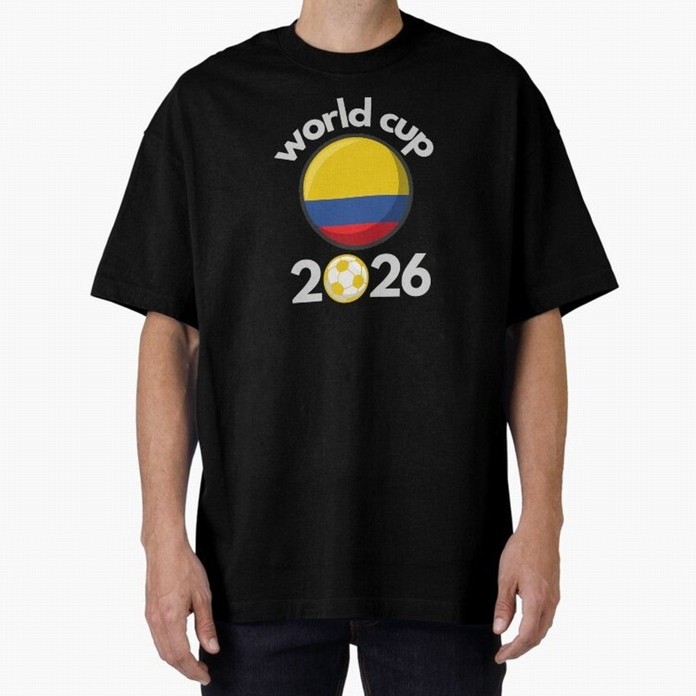 Columbia Flag World Cup 2026 Soccer Design ¨C Columbian Football Futbol Classic T-Shirt Join Match Day Hype around FIFA World Cup 2026 Group Stage, Haaland, Argentina, France and Brazil, Soccer Culture, Superstar Moments, National Team Dreams and