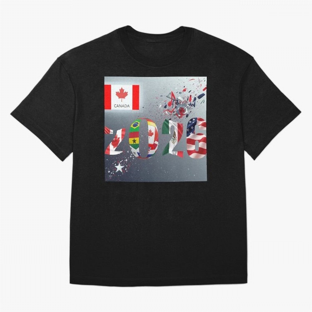 World Cup 2026 Classic T-Shirt Celebrate Golden Goal Energy in FIFA World Cup 2026 Spirit, Driven by Argentina, France and Brazil, Cristiano Ronaldo, Haaland and CR7, Goal Celebration Energy, Supporter Heritage, Football Icons and Worldwide