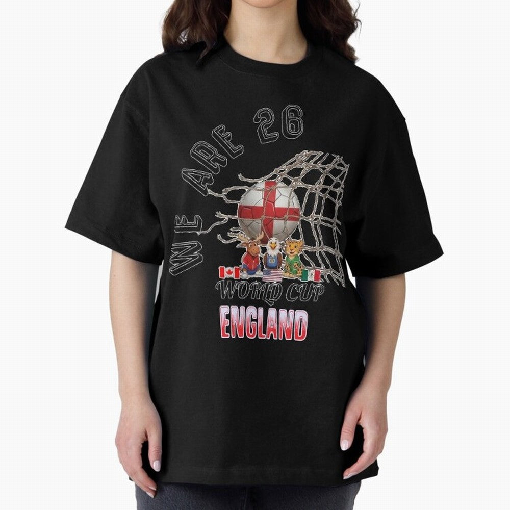 World cup 26 - England Classic T-Shirt Stand Out with Spirit from FIFA World Cup 2026 Group Stage for Fans of Mbappe and Neymar and Brazil, Bringing Tournament Hype, Historic Matchups, Family Viewing Parties and Global Sports Pride; Great for
