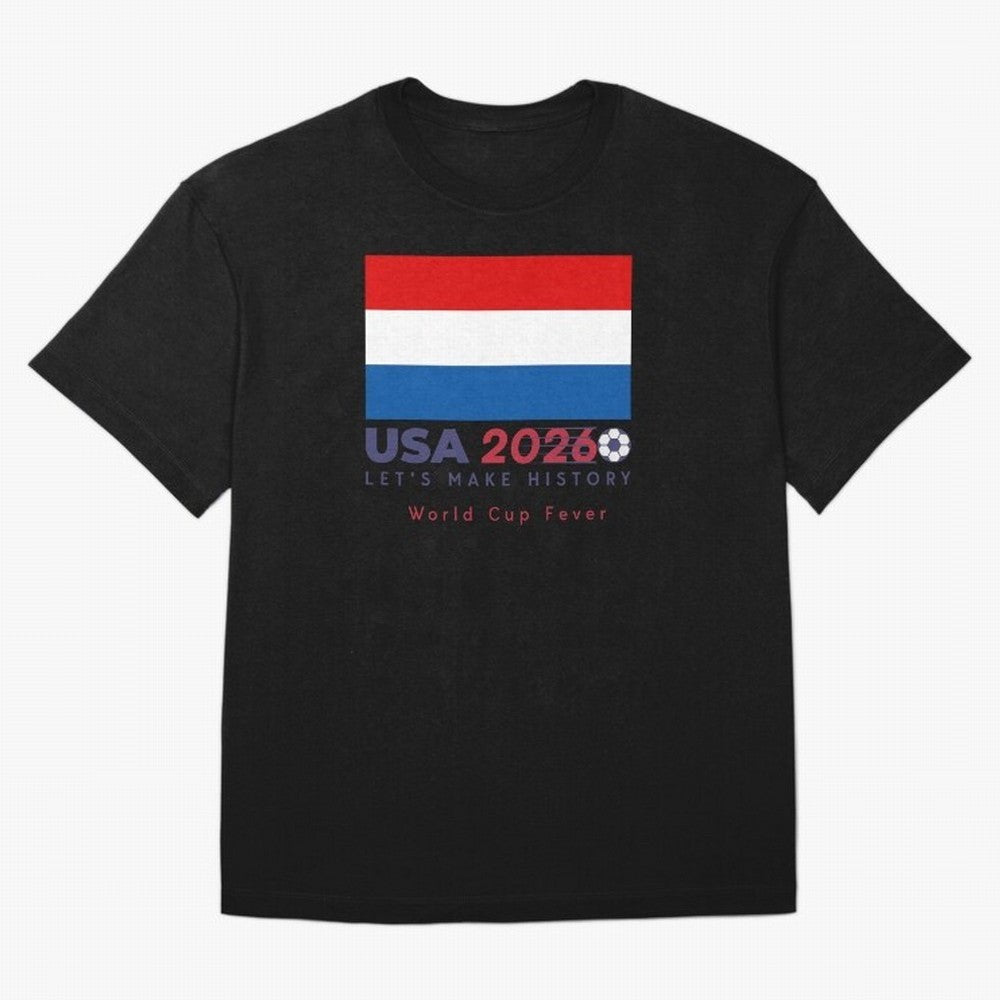 USA 2026 World Cup Americas football. Classic T-Shirt Make Every Match About Global Football Passion for FIFA World Cup 2026 Group Stage, Highlighting Mbappe and Neymar, Argentina and Brazil, Goal Celebration Energy, Supporter Heritage, Football
