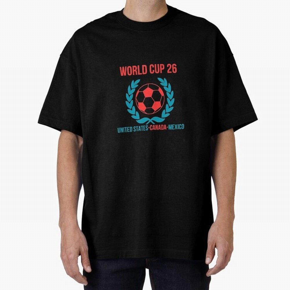 World Cup 2026 United States Canada Mexico Soccer Logo Classic T-Shirt Discover Match Day Hype around FIFA World Cup 2026 USA Canada Mexico, CR7 and Messi, Argentina and Brazil, Retro Football Energy, Iconic Rivalries, Trophy Chase Drama and