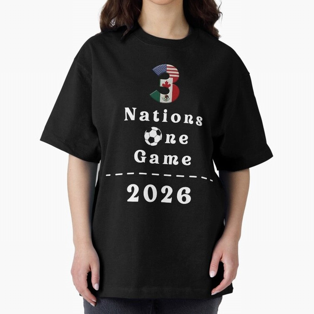 World Cup 2026 Host Nations Classic T-Shirt Treasure Match Day Hype around FIFA World Cup 2026, Cristiano Ronaldo, Argentina, France and Brazil, Global Supporter Spirit, Legendary Goals, National Colors and Tournament Celebration; Great for Watch