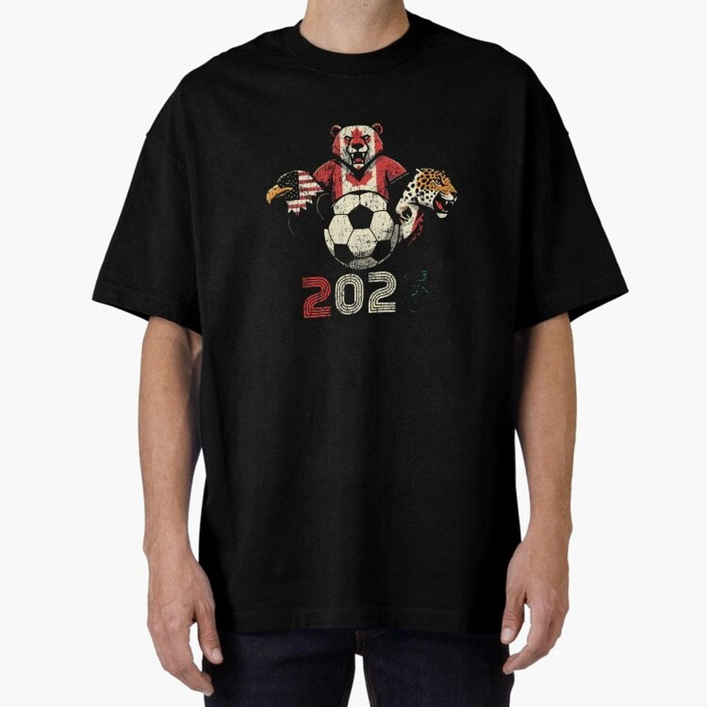 United 2026 Soccer Mascots North America Tournament T-Shirt_83157189 Classic T-Shirt Elevate FIFA World Cup 2026 Group Stage Spirit, Celebrating England, Haaland and Mbappe, Football Festival Excitement, Trophy Ambitions, Country Rivalries and Star