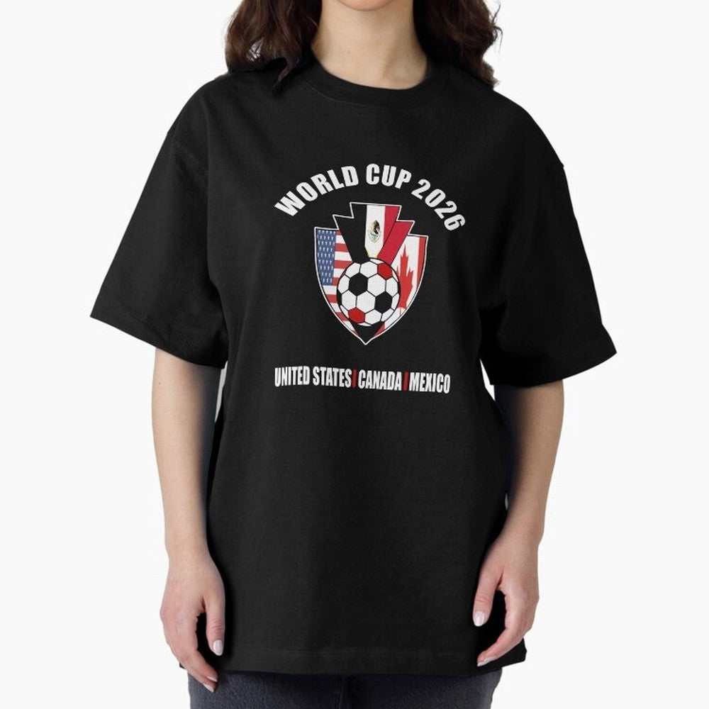World Cup 2026 T-Shirt_85693409 Classic T-Shirt Celebrate National Team Dreams in Global Football Passion for FIFA World Cup 2026 USA Canada Mexico, Featuring CR7 and Messi, England, France and Netherlands, Vintage Soccer Flavor, Modern Football