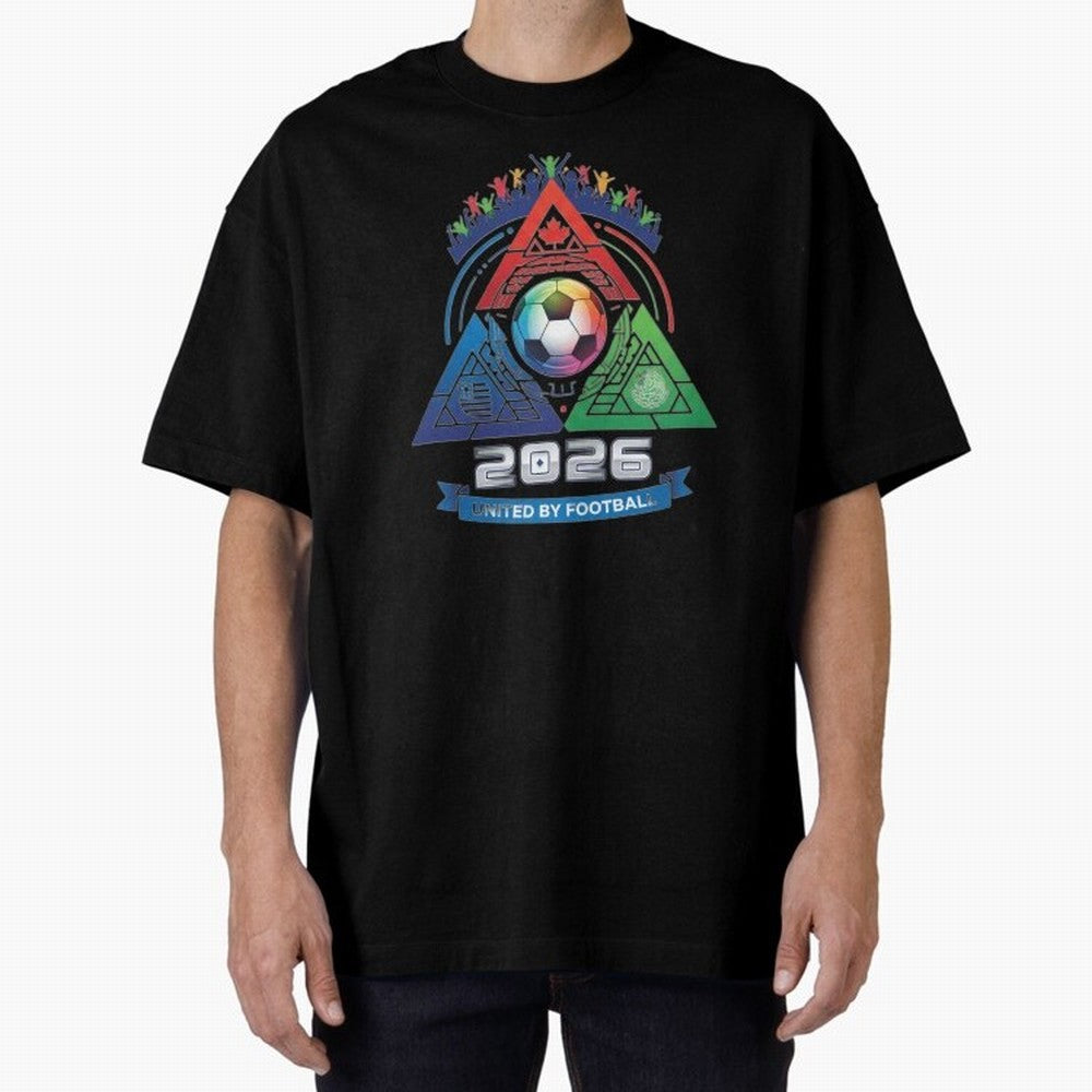 Triangular United by Football World Cup 2026 Emblem Classic T-Shirt Enjoy the FIFA World Cup 2026 Group Stage Journey through Neymar, Haaland and Cristiano Ronaldo Highlights, Netherlands Pride, Supporter Pride, Iconic Celebrations, Legendary Names