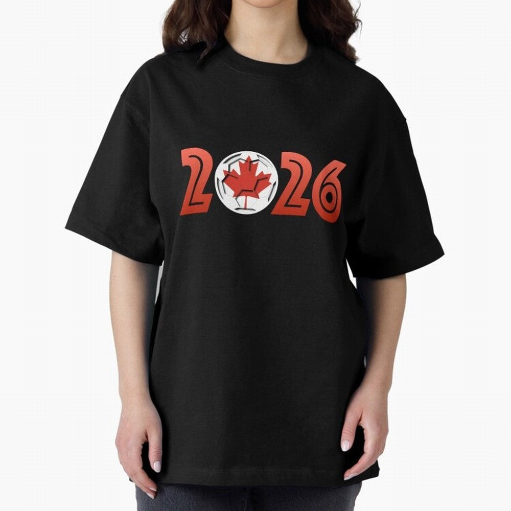 Canada Soccer 2026 Design Classic T-Shirt Celebrate the Biggest Stage of the FIFA World Cup 2026 USA Canada Mexico Journey through Mbappe and Neymar Highlights, Portugal Pride, Championship Spirit, Famous Goals, Roaring Crowds and International