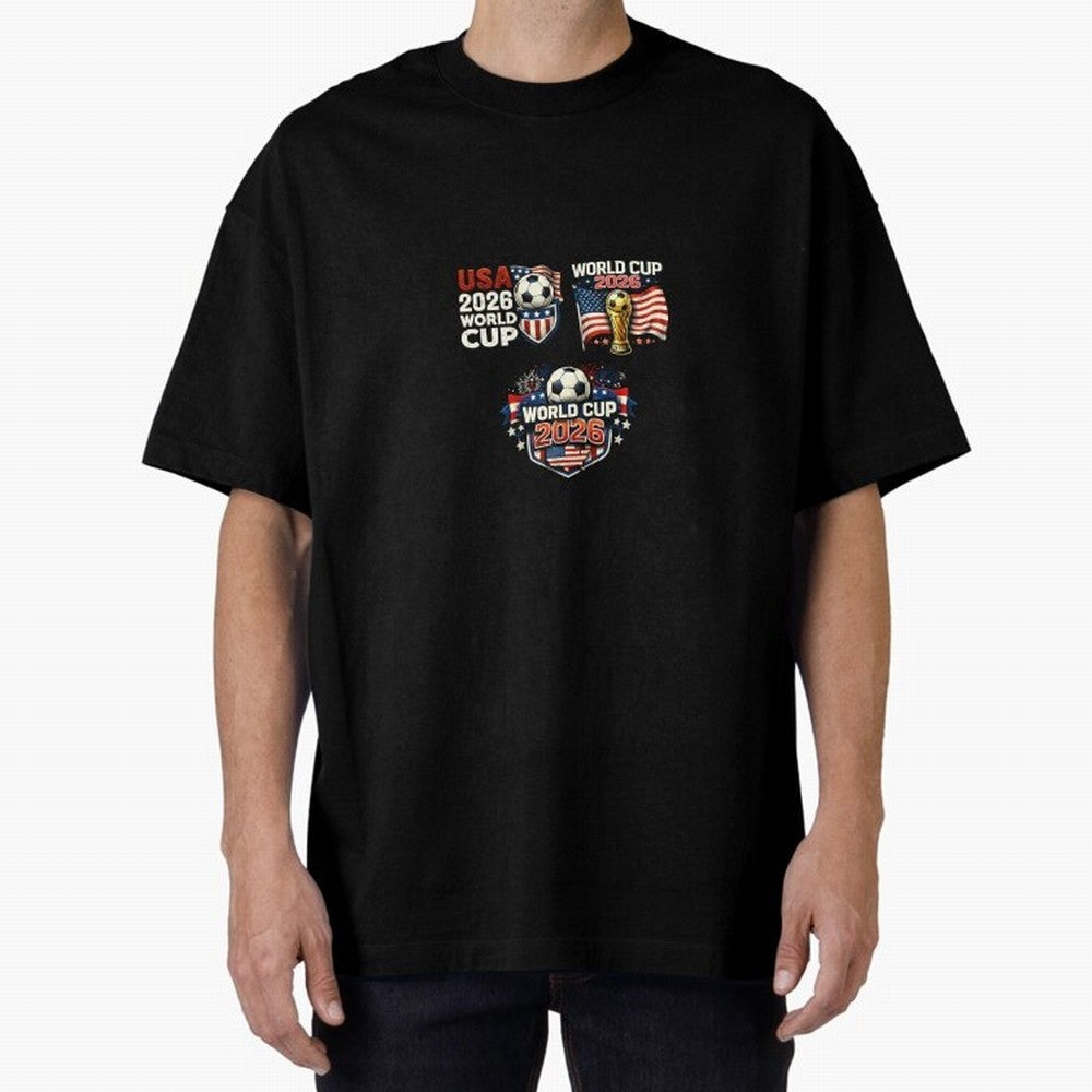 World Cup 2026 USA T-Shirt ¨C Soccer Football Fan Design | America Host Edition Classic T-Shirt Keep Football History Alive during the FIFA World Cup 2026 Journey through Cristiano Ronaldo, Haaland and CR7 Highlights, Argentina, France and Brazil