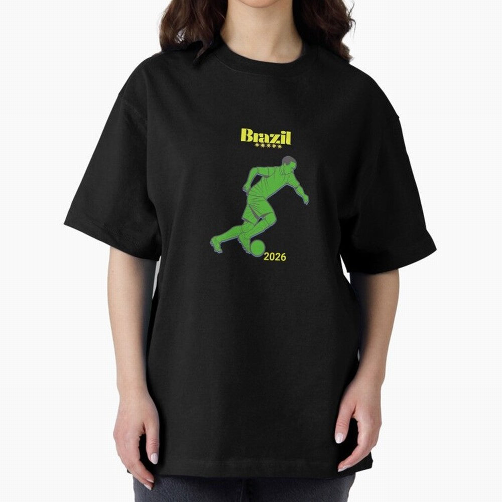 Brazil Soccer Classic T-Shirt Bring Champion Energy into FIFA World Cup 2026 Group Stage Spirit, Celebrating England, CR7 and Messi, Match Day Excitement, Supporter Culture, Golden Goals and Global Football Passion; Perfect for Fans, Collectors,