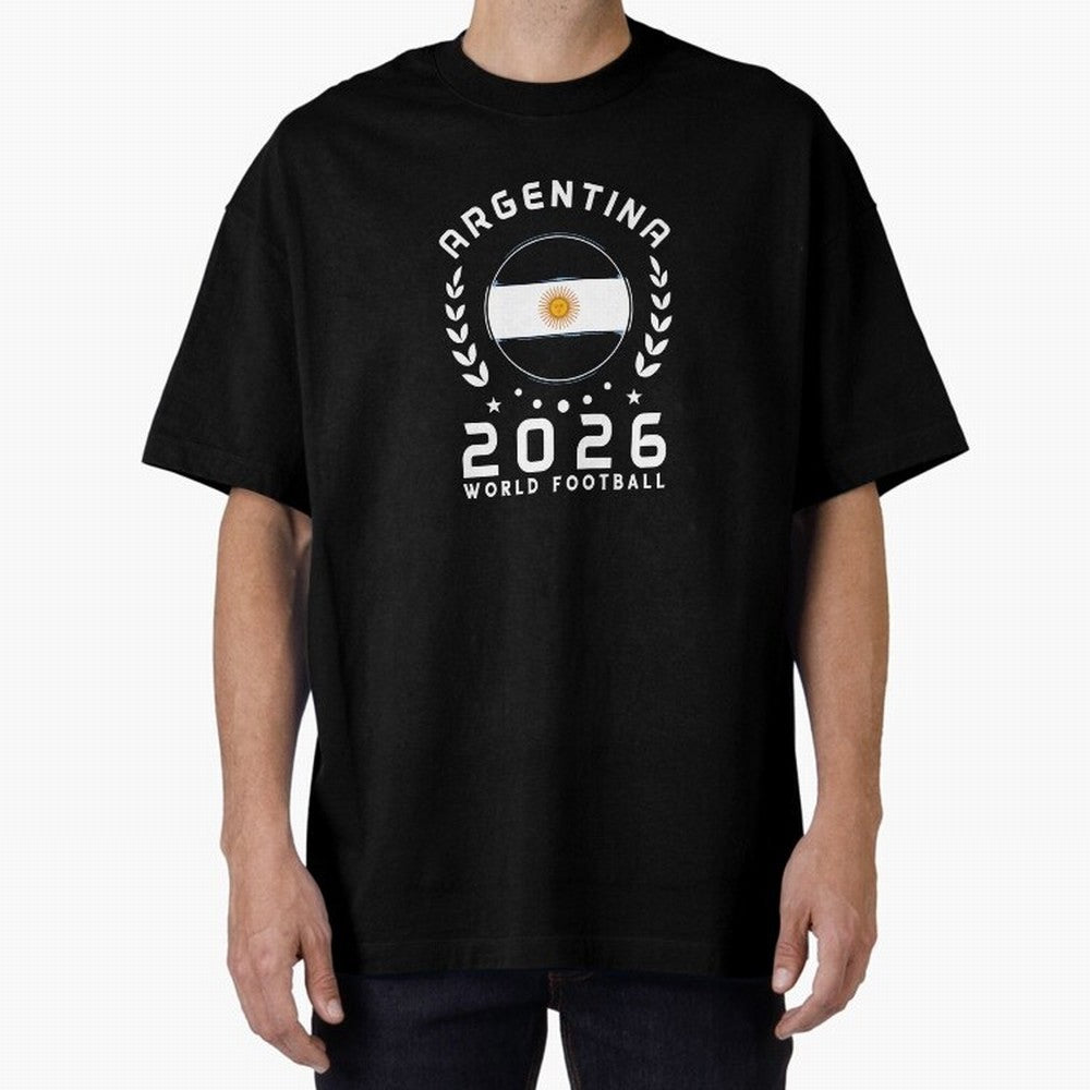 World Cup 2026 Argentina Football Fan Argentine Supporter T-Shirt_85614595 Classic T-Shirt Live the Energy of FIFA World Cup 2026 USA Canada Mexico for Fans of Messi and Cristiano Ronaldo and France, Bringing Football Passion, Legendary