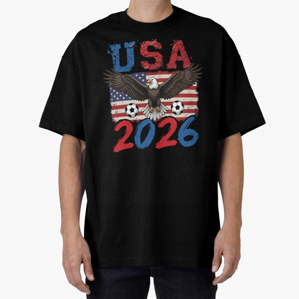 USA world cup 2026 soccer fan Classic T-Shirt Capture Stadium Memories from Global Football Passion for FIFA World Cup 2026 Group Stage, Made for Mbappe and Neymar, England, Stadium Memories, Football Loyalty, International Chants and Championship