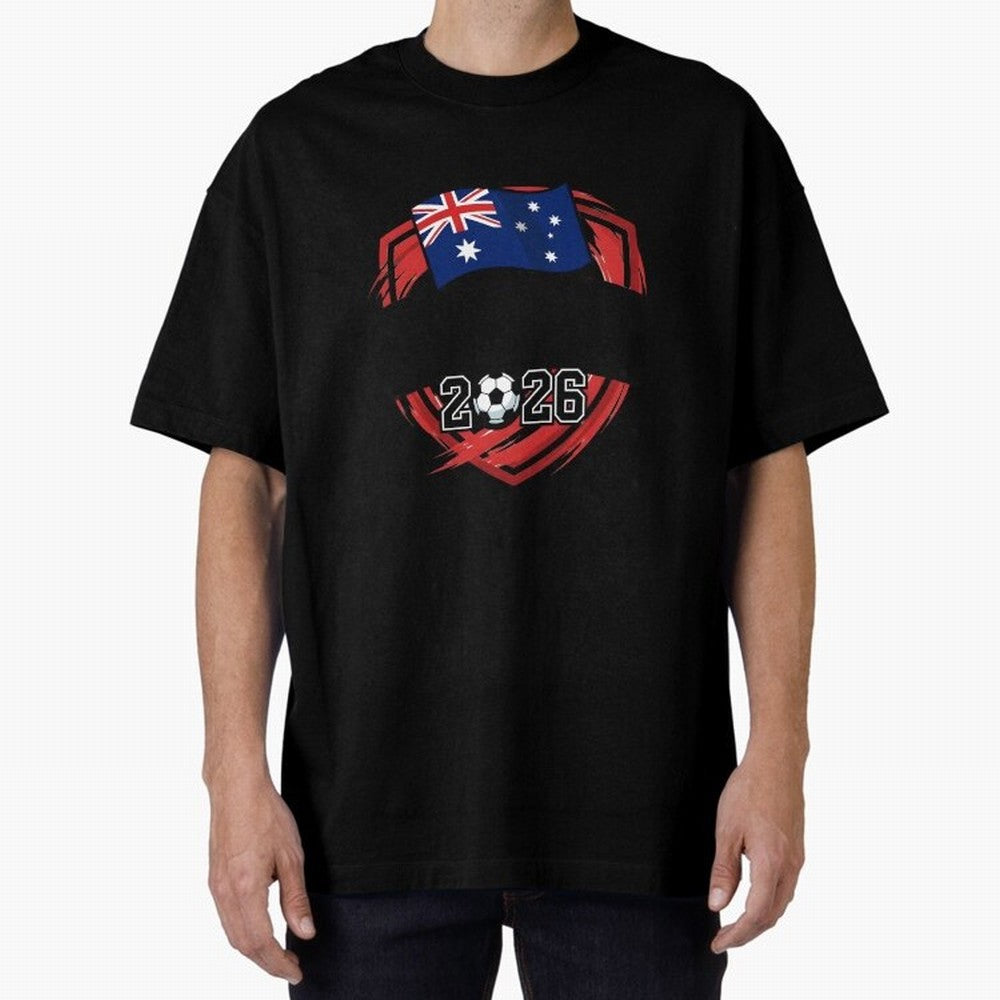 AUSTRALIA World Cup 2026 Poster ¨C AUSTRALIA Football Classic T-Shirt Show Match Day Excitement for FIFA World Cup 2026 USA Canada Mexico Spirit, Centered on Netherlands, Mbappe and Neymar, Tournament Hype, Historic Matchups, Family Viewing Parties
