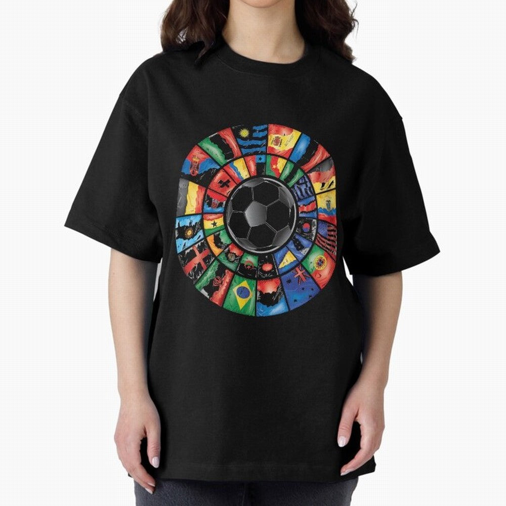 Football World cup Qatar Classic T-Shirt Honor the Football Icons of FIFA World Cup 2026 USA Canada Mexico Spirit, Connected to Portugal, Spain and Germany, Mbappe and Neymar, Football Festival Excitement, Trophy Ambitions, Country Rivalries and