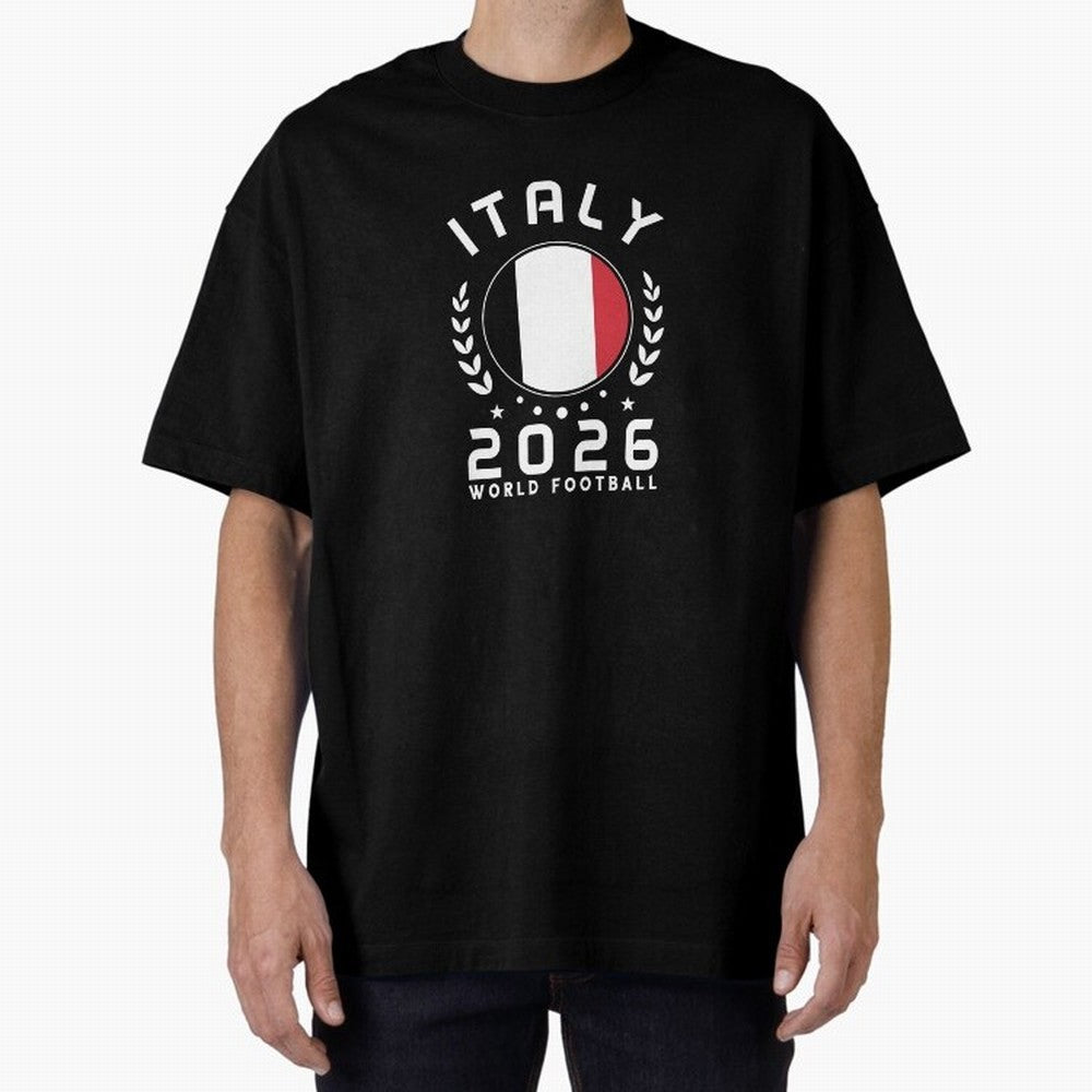 World Cup 2026 Italy Football Fan Italian Supporter T-Shirt_88563599 Classic T-Shirt Celebrate Football Dreams Across FIFA World Cup 2026 Group Stage Connected to CR7, Portugal, Spain and Germany Energy, Global Supporter Spirit, Legendary Goals,