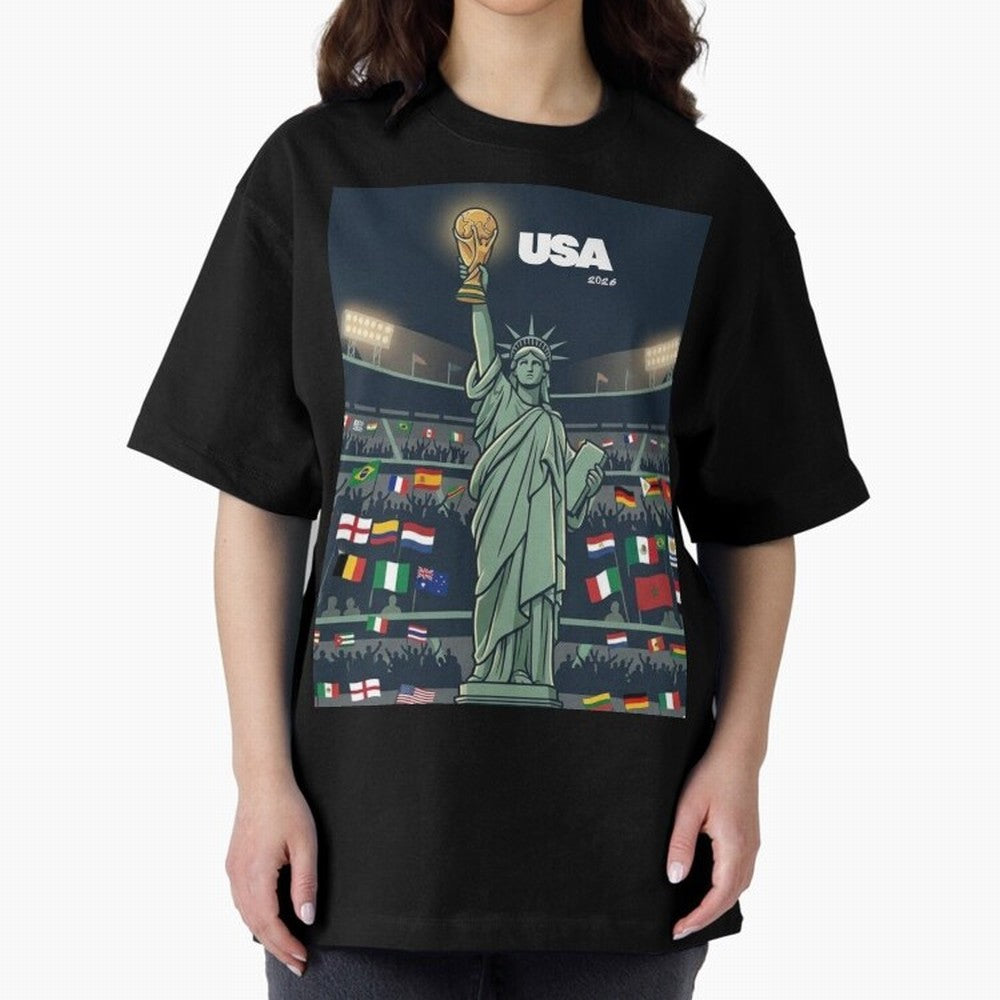 World Cup USA 2026 Classic T-Shirt Keep Football History Alive during Global Football Passion for FIFA World Cup 2026, Inspired by Cristiano Ronaldo, Haaland and CR7, Argentina and Brazil, Tournament Hype, Historic Matchups, Family Viewing Parties