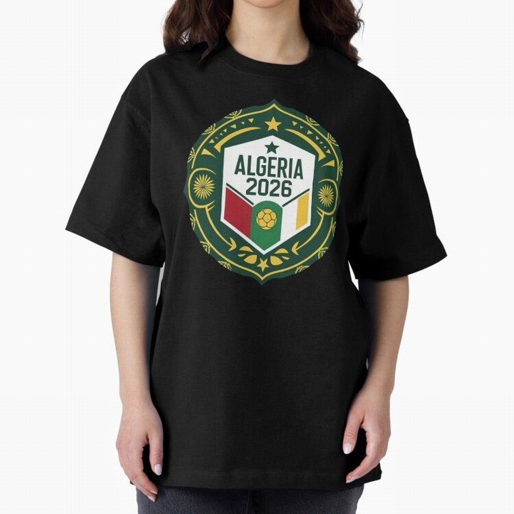 Algeria Worldcup 2026 Classic T-Shirt Support Iconic Players in the FIFA World Cup 2026 Journey through Messi, CR7 and Mbappe Highlights, England, France and Netherlands Pride, Football Festival Excitement, Trophy Ambitions, Country Rivalries and