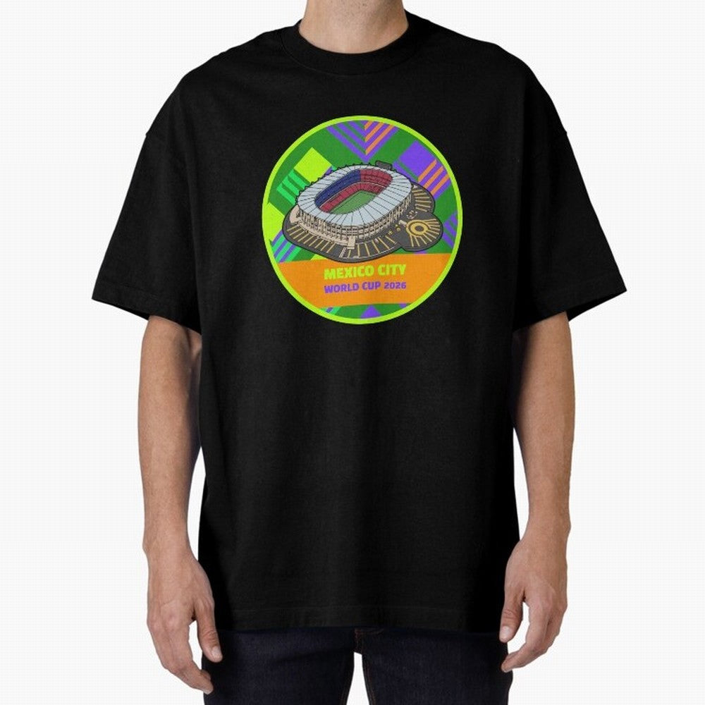 Mexico City World Cup 2026 Stadium Classic T-Shirt Follow the Road to FIFA World Cup 2026 Spirit, Made for Spain and Netherlands, CR7 and Messi, Supporter Pride, Iconic Celebrations, Legendary Names and Global Match Day Energy; Ideal for Fans Who