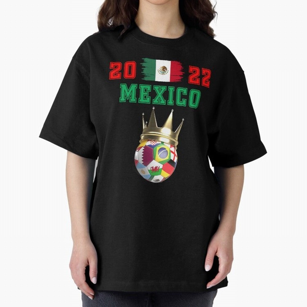 Mexico soccer world cup jersey 2022 football Classic T-Shirt Represent FIFA World Cup 2026 USA Canada Mexico for Fans of Haaland and Argentina, Bringing Fan Favorite Moments, National Team Passion, Big Match Drama and Soccer History; Great for