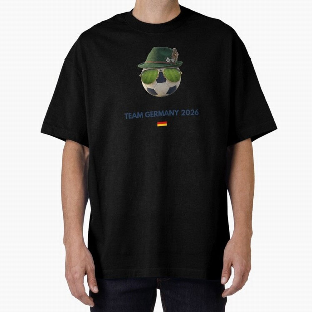 Football Fan Gear: Team Germany 2026 Classic T-Shirt Show Match Day Excitement for FIFA World Cup 2026 Group Stage Capturing Messi and Cristiano Ronaldo, Portugal, Spain and Germany Energy, Global Supporter Spirit, Legendary Goals, National Colors