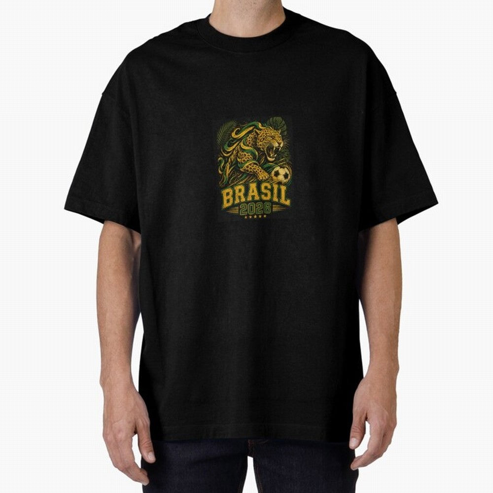Samba Flame - Brasil World Cup 2026 Fan shirt Classic T-Shirt Celebrate Every Goal in Global Football Passion for FIFA World Cup 2026, Filled with Messi, Neymar and Mbappe, France, Game Day Rituals, Football Legends, Country Pride and the Road to