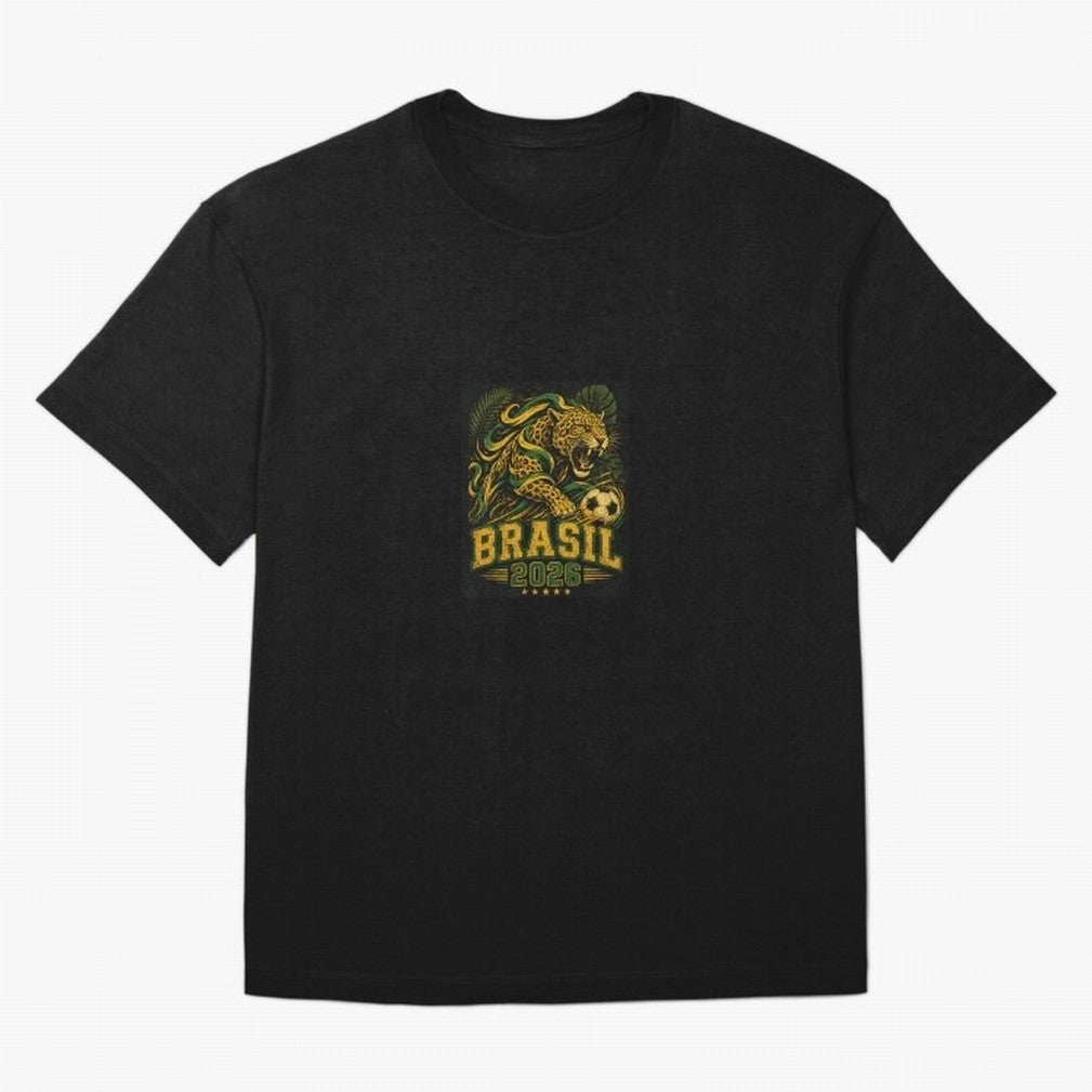 Samba Flame - Brasil World Cup 2026 Fan shirt Classic T-Shirt Celebrate Every Goal in Global Football Passion for FIFA World Cup 2026, Filled with Messi, Neymar and Mbappe, France, Game Day Rituals, Football Legends, Country Pride and the Road to