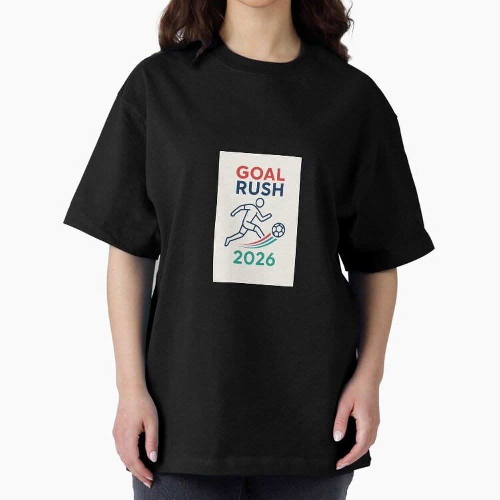 Goal Rush 2026 Classic T-Shirt Celebrate Global Passion for FIFA World Cup 2026 Built around CR7 and Messi, Spain Energy, Football Festival Excitement, Trophy Ambitions, Country Rivalries and Star Player Buzz; Ideal for Passionate Fans Who Love