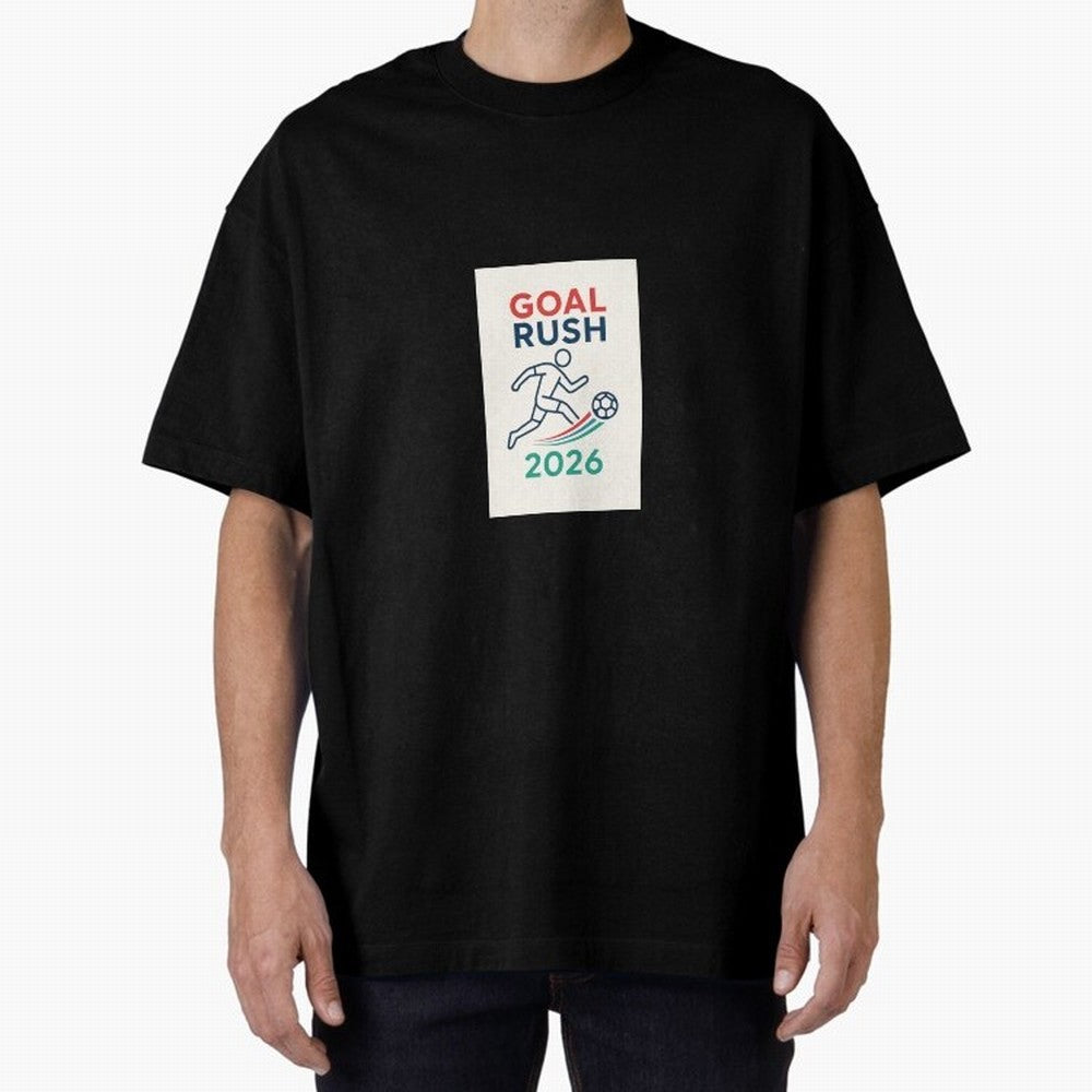 Goal Rush 2026 Classic T-Shirt Celebrate Global Passion for FIFA World Cup 2026 Built around CR7 and Messi, Spain Energy, Football Festival Excitement, Trophy Ambitions, Country Rivalries and Star Player Buzz; Ideal for Passionate Fans Who Love