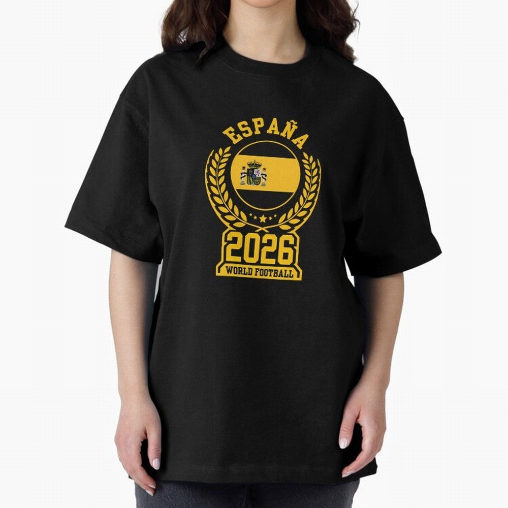 Spain World Football 2026 T-Shirt_87604013 Classic T-Shirt Support Iconic Players in FIFA World Cup 2026 Group Stage Spirit, Inspired by Spain, Messi, Neymar and Mbappe, Supporter Pride, Iconic Celebrations, Legendary Names and Global Match Day