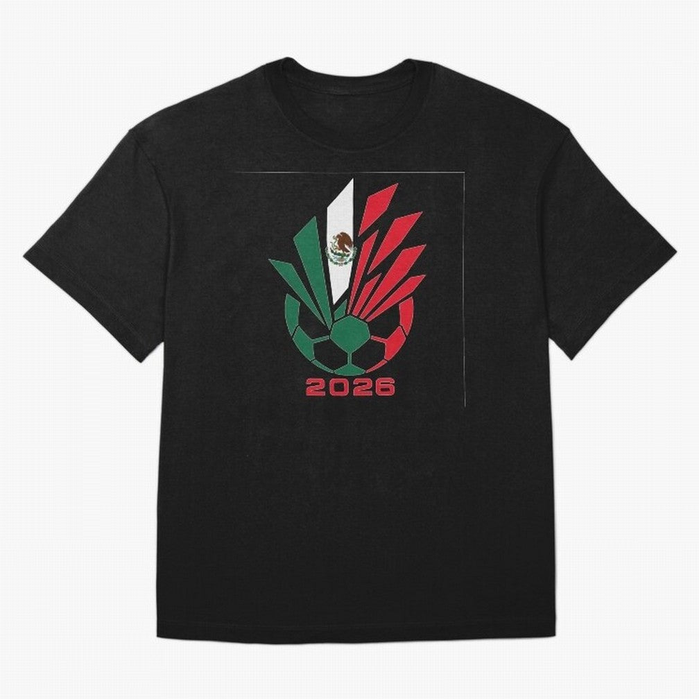 Mexican Soccer 2026 Flag Burst Emblem Classic T-Shirt Celebrate the Road through Match Day Hype around FIFA World Cup 2026, CR7, Spain and Netherlands, Stadium Chants, National Pride, Trophy Dreams and Unforgettable Football Memories; Perfect for