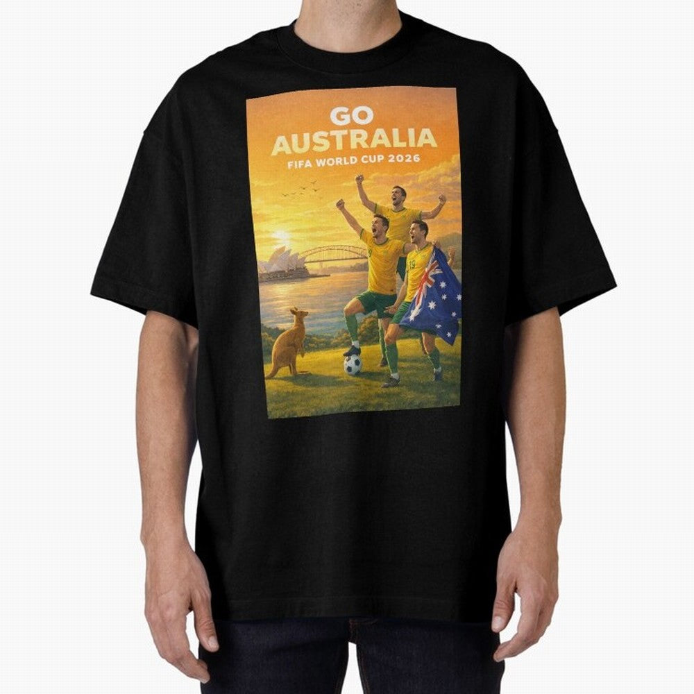 Australia Socceroos FIFA World Cup 2026 Sydney Football Australia Kangaroos Classic T-Shirt Follow the FIFA World Cup 2026 USA Canada Mexico Journey through CR7 Highlights, Spain and Netherlands Pride, Vintage Soccer Flavor, Modern Football Stars,