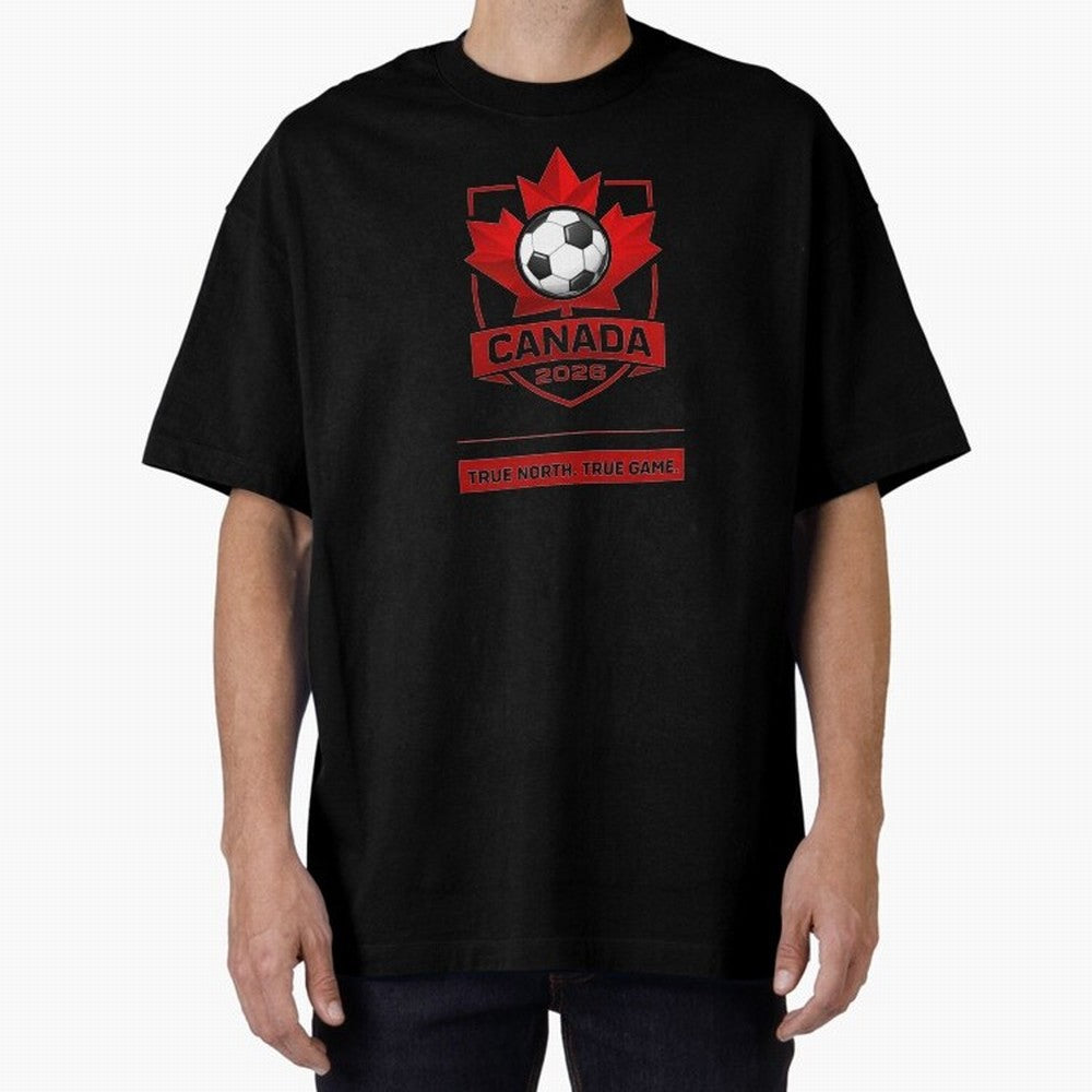 Canada Soccer 2026 Art Classic T-Shirt Keep the Match Day Mood of FIFA World Cup 2026 Group Stage Spirit, Capturing Germany, Cristiano Ronaldo, Global Supporter Spirit, Legendary Goals, National Colors and Tournament Celebration; Created for Match
