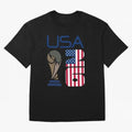 USA 2026 Soccer World Cup Trophy American Flag Design Classic T-Shirt Get Ready for Global Football Passion for FIFA World Cup 2026, Built around Mbappe, France and Portugal, Stadium Memories, Football Loyalty, International Chants and Championship
