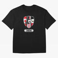 North United America Shield 2026 Cup T-Shirt_82794382 Classic T-Shirt Relive Legendary Nights from the FIFA World Cup 2026 Group Stage Journey through CR7 and Messi Highlights, Portugal Pride, Retro Football Energy, Iconic Rivalries, Trophy Chase