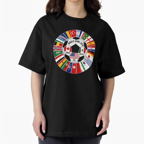 2026 Soccer Cup, Football World Tournament Classic T-Shirt Celebrate FIFA World Cup 2026 USA Canada Mexico for Fans of Messi and Cristiano Ronaldo and Argentina and Brazil, Bringing Football Passion, Legendary Performances, Festival Vibes and