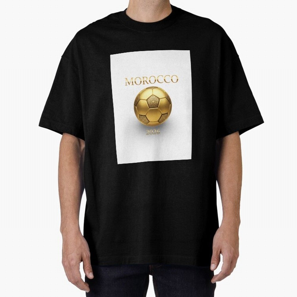 Copy of Morocco 2026 World Cup - Traditional Zellige Football Design Classic T-Shirt Honor Football Greatness during FIFA World Cup 2026 Made for Cristiano Ronaldo, Haaland and CR7, Spain Energy, Tournament Hype, Historic Matchups, Family Viewing