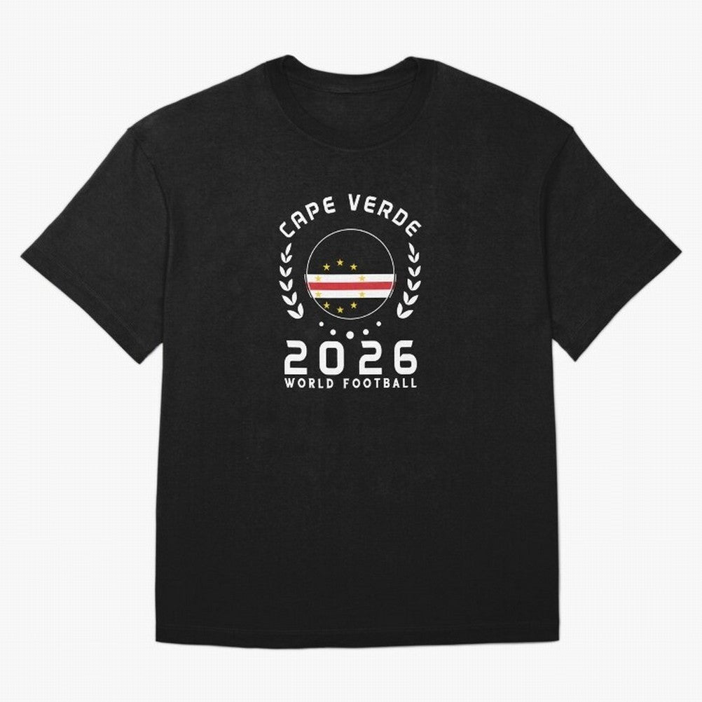 World Cup 2026 Cape Verde Football Fan Cape Verdean Supporter Gift T-Shirt_85310196 Classic T-Shirt Bring World Football Passion into FIFA World Cup 2026 USA Canada Mexico Driven by Mbappe, England, France and Netherlands Energy, Sports Nostalgia,